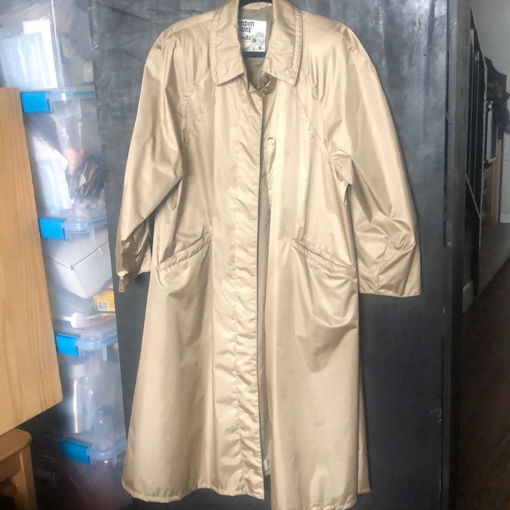 London Town Limits Gold Trench Coat